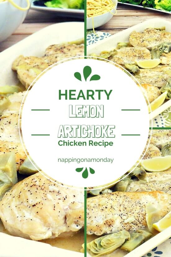 Artichokes and Lemon Chicken Recipe | Atlanta Blogger