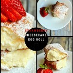 strawberry cheesecake egg rolls | Atlanta Blogger