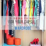 7 Items To Buy For Your Capsule Wardrobe