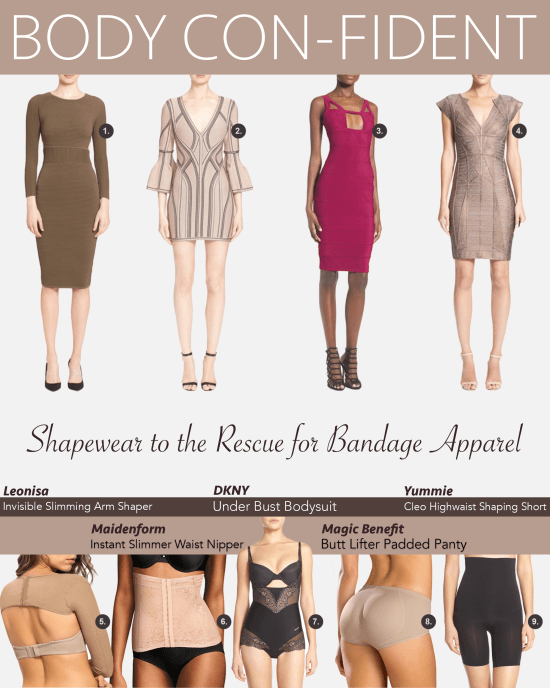 Bodycon Dresses? Shapewear to the Rescue!